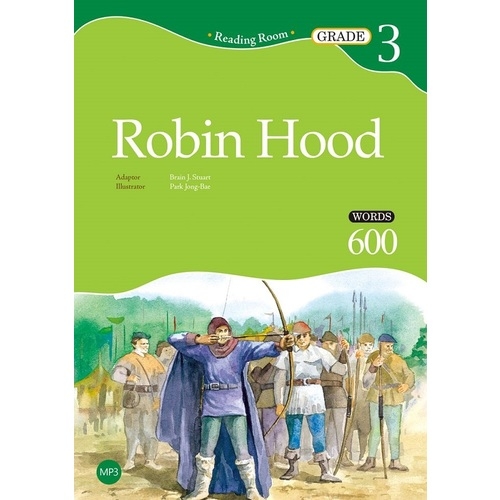 Robin Hood(Grade 3)(2版)(25K經典文學改寫讀本+1MP3) | 拾書所