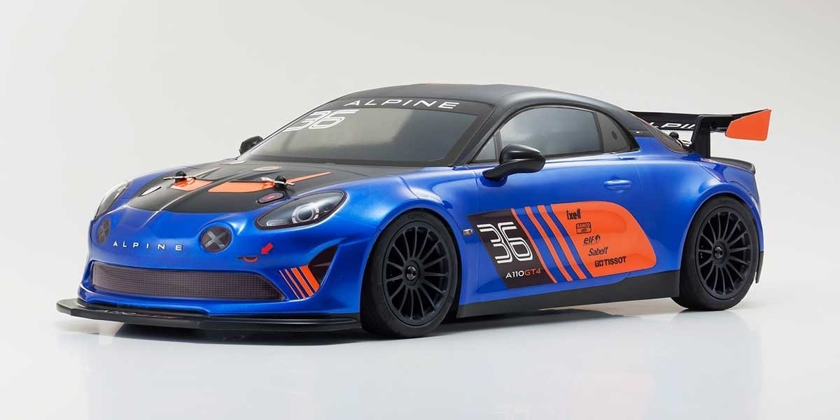 34423 1/10 EP FAZER MK2 FZ02 ALPINE GT4 Readyset w/KT-231P+ 全套組_3