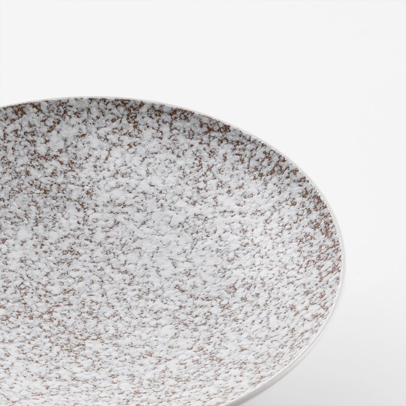 日式 雪花石紋 20cm 陶瓷圓盤｜單品_2