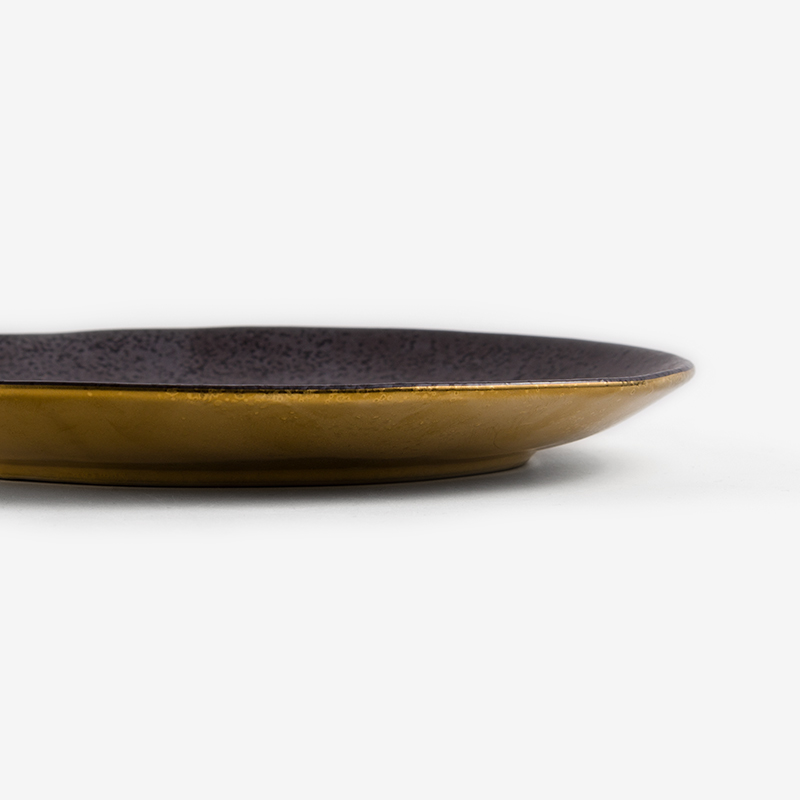 SHINE 20cm Ceramic Plate | Gray_2