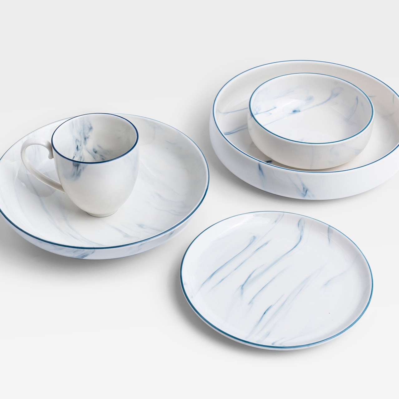 Float Fashion Marble Pattern 280ml Ceramic Mug_4