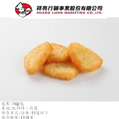 冷凍店取 祥亮 小三角薯餅 1kg 袋 全家行動購