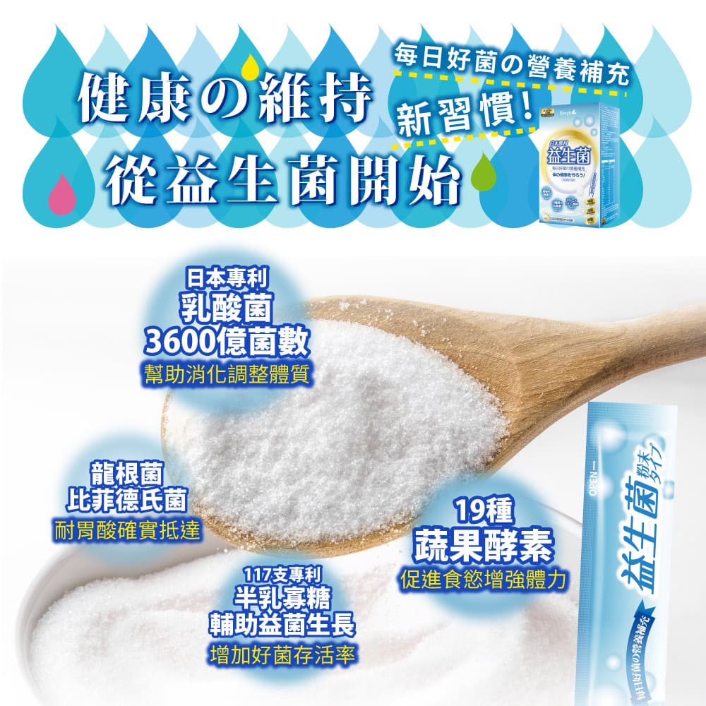 【Simply】Japanese Patent Probiotics 30 packs x6- Best Choice for Kids, Adults, and the Elders_3