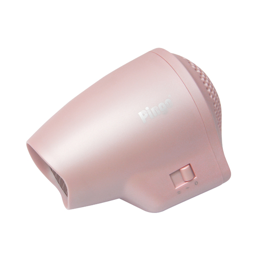 【PINGO台灣品工】Travel Qmini 極輕隨身掌型吹風機 (粉色)_0