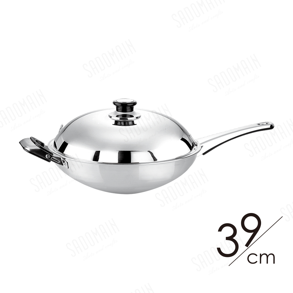 304仙德曼七層單柄炒菜鍋(39cm)SG391_0