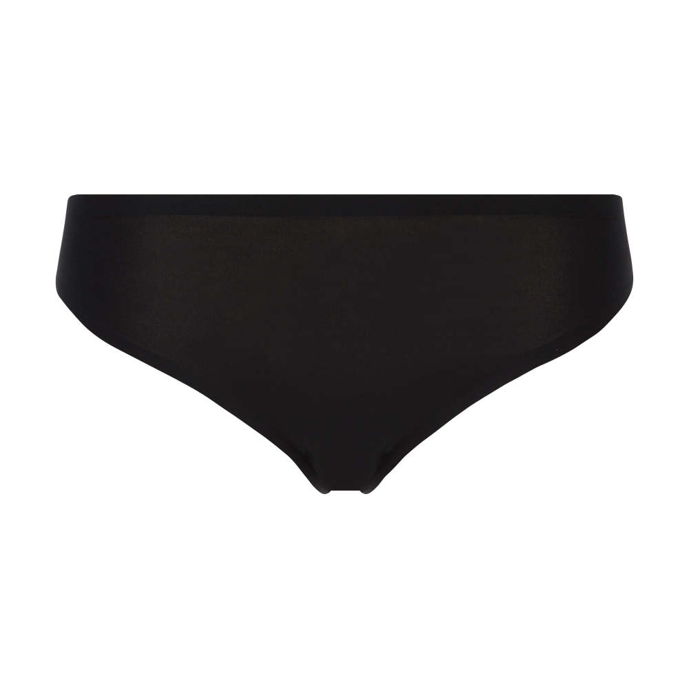 【Chantelle Lab】透氣涼感丁字內褲>F>黑色(26490_011)【Soft Stretch】_1