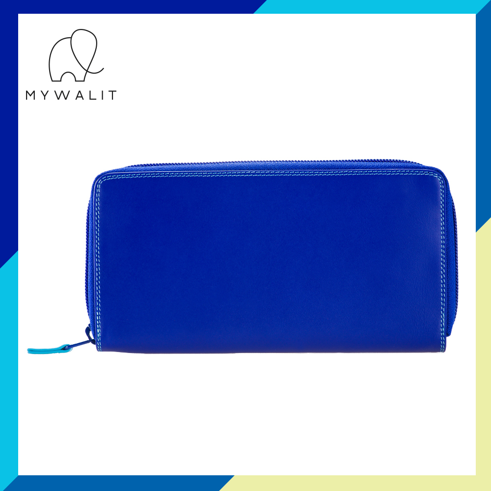 【MYWALIT】拉鍊長夾-海景碧藍1259-92_0