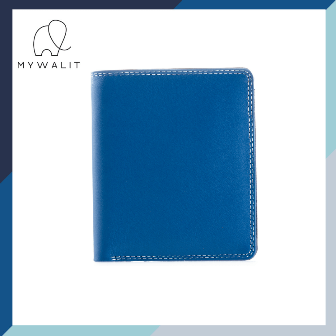 【MYWALIT】低調對折夾-牛仔藍132-130