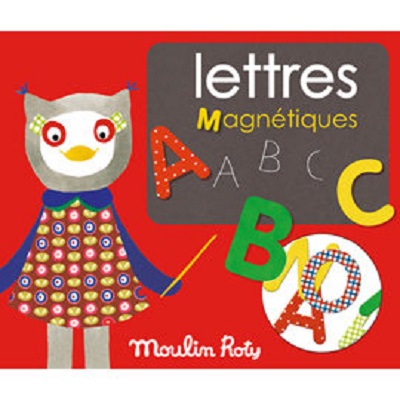 法國 Moulin Roty - 木頭磁性字母_0