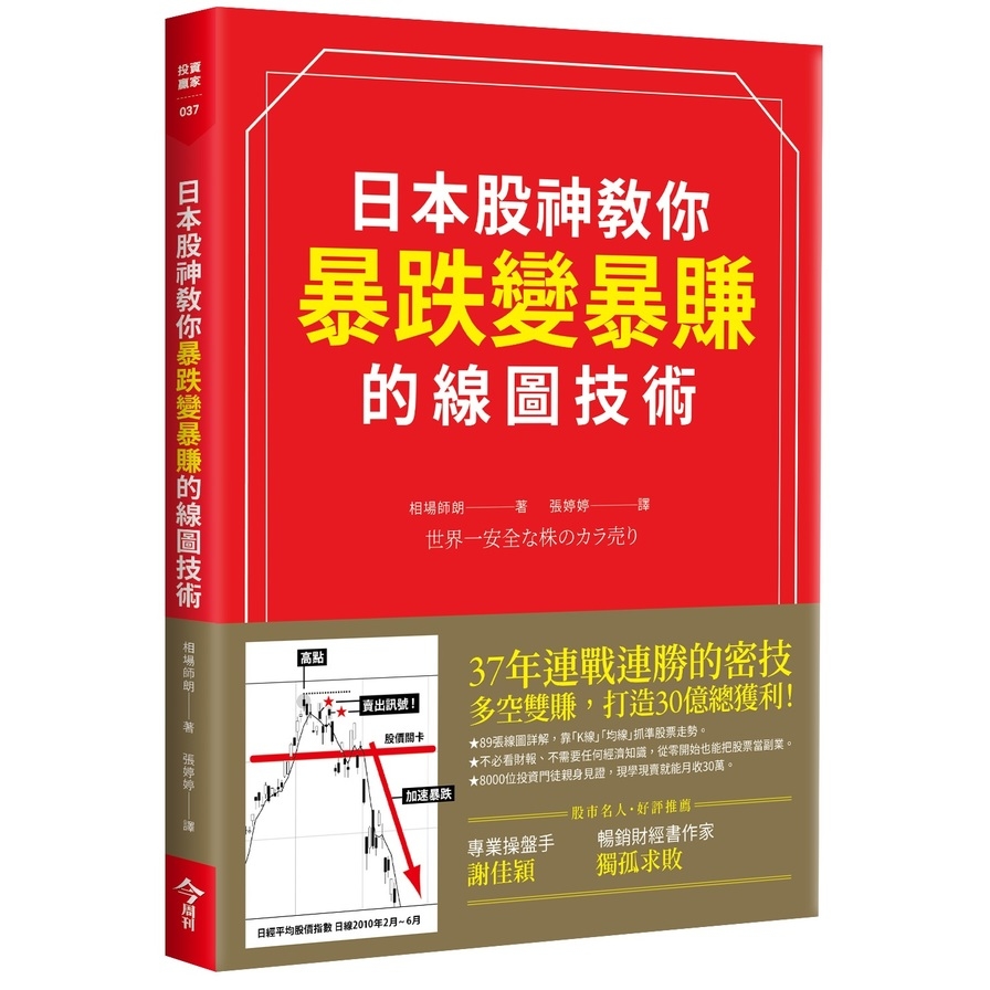 日本股神教你暴跌變暴賺的線圖技術 | 拾書所