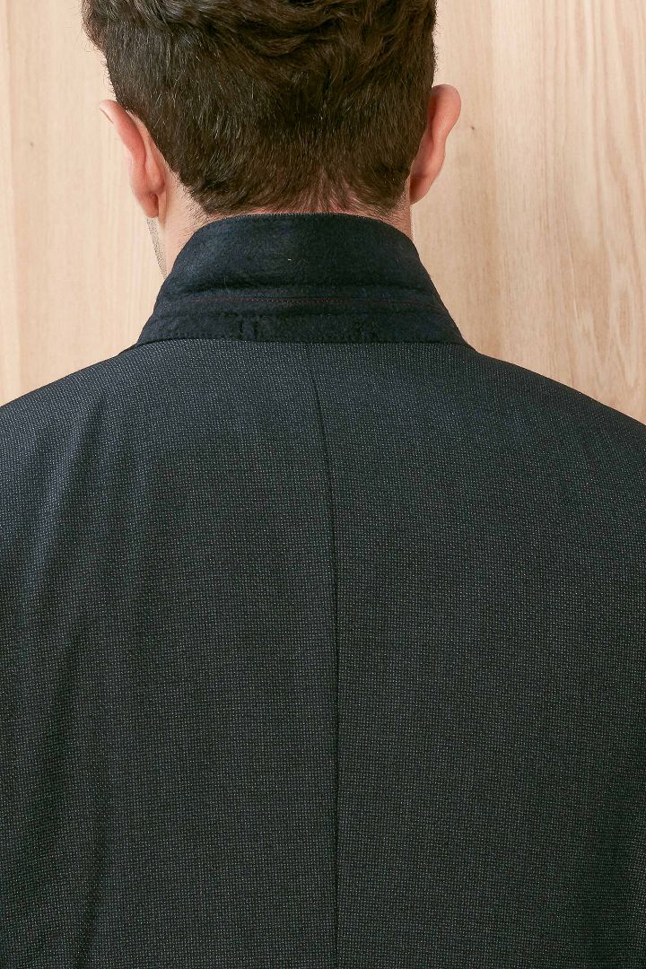 SST&C Gray Textured Slim Fit Suit Jacket | 0112003002  (Outlet)_4