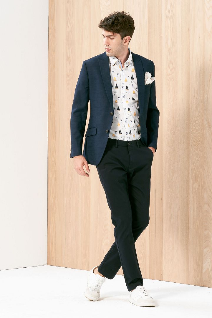 SST&C Navy Blue Lining Tailor'S Suit Jacket | 0112003006  (Outlet)_3