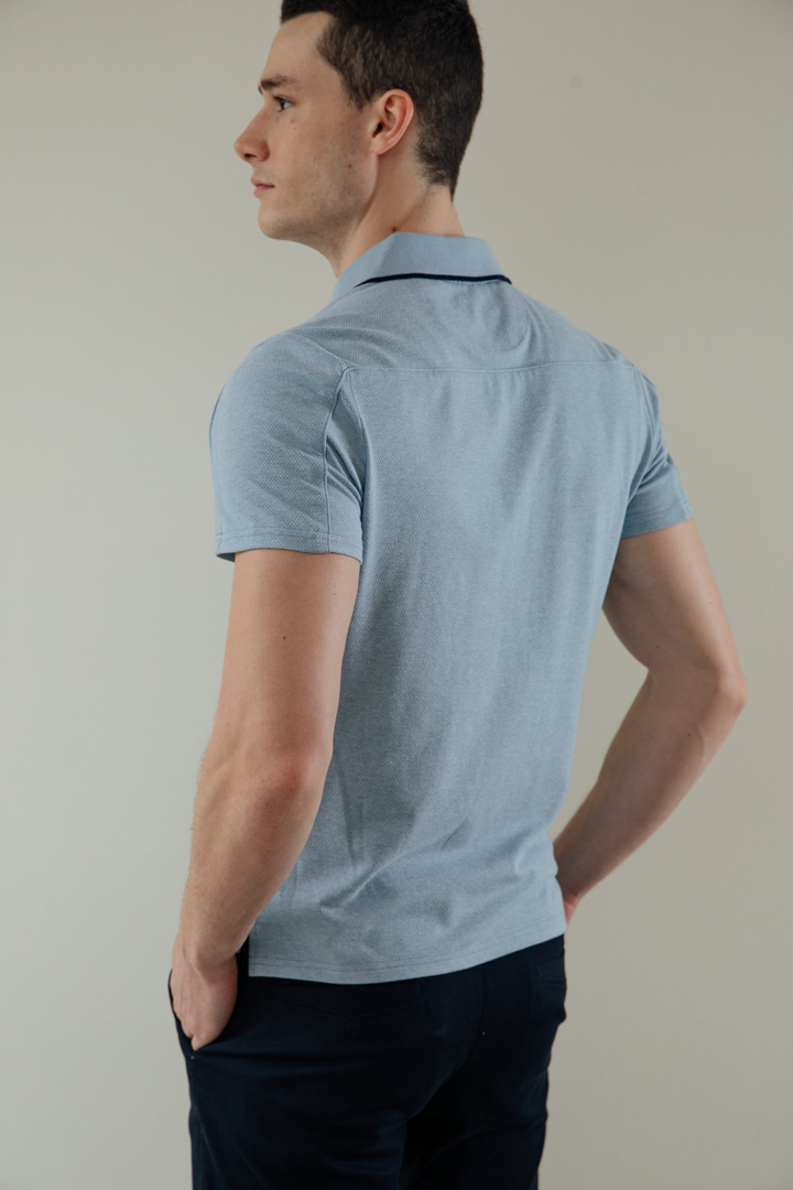 SST&C Light Blue Polo Shirt | 1012003006  (Outlet)_5