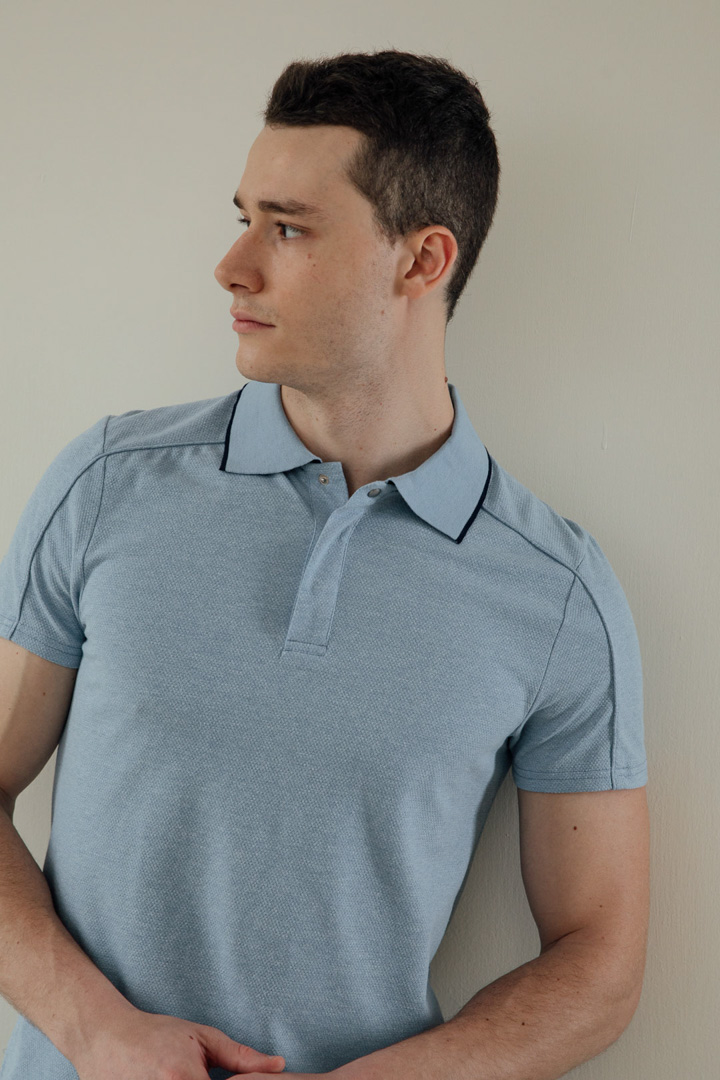 SST&C Light Blue Polo Shirt | 1012003006  (Outlet)_6