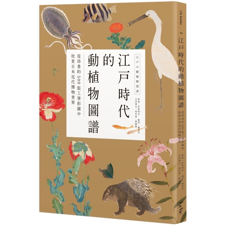 江戶時代的動植物圖譜(從珍貴的500張工筆彩圖中欣賞日本近代博物世界) | 拾書所