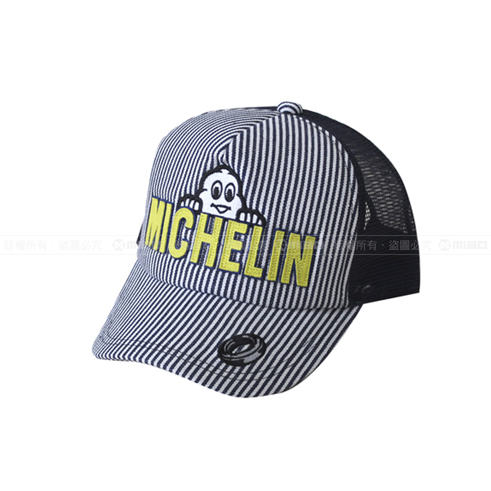 條紋帽 / Mesh Cap / Michelin / Big bib【日本原裝進口】【MICHELIN 米其林】_0