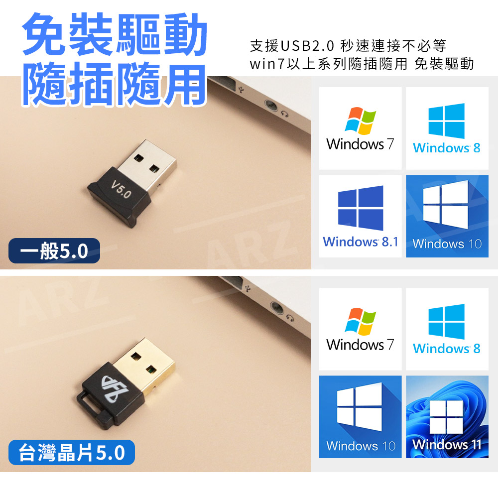 藍牙5.0 USB接收器 【B097】 《台灣晶片》 電腦無線連接藍牙喇叭/藍牙耳機 V5.0 藍牙適配器 藍牙接收器 藍牙傳輸器 藍牙音頻 外接藍牙 發射器 可接滑鼠/鍵盤/音響 藍芽接收器 影音用品_6