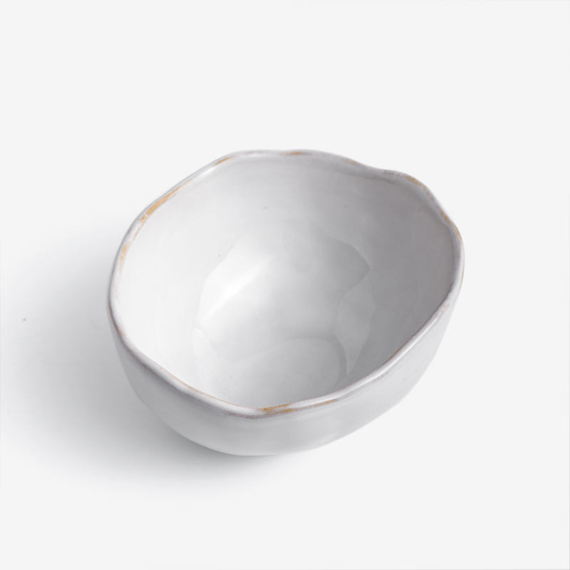 Touch 16cm Ceramic Bowl | Ivory_0