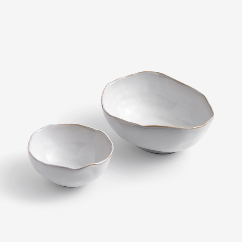 Touch 11cm Ceramic Bowl | Ivory_5