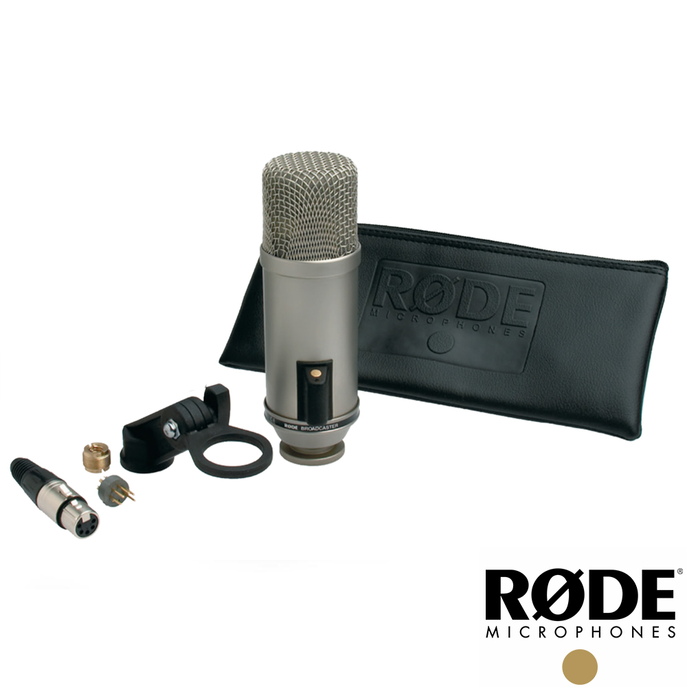 【預購】【RODE】電容式麥克風 Broadcaster 公司貨_0