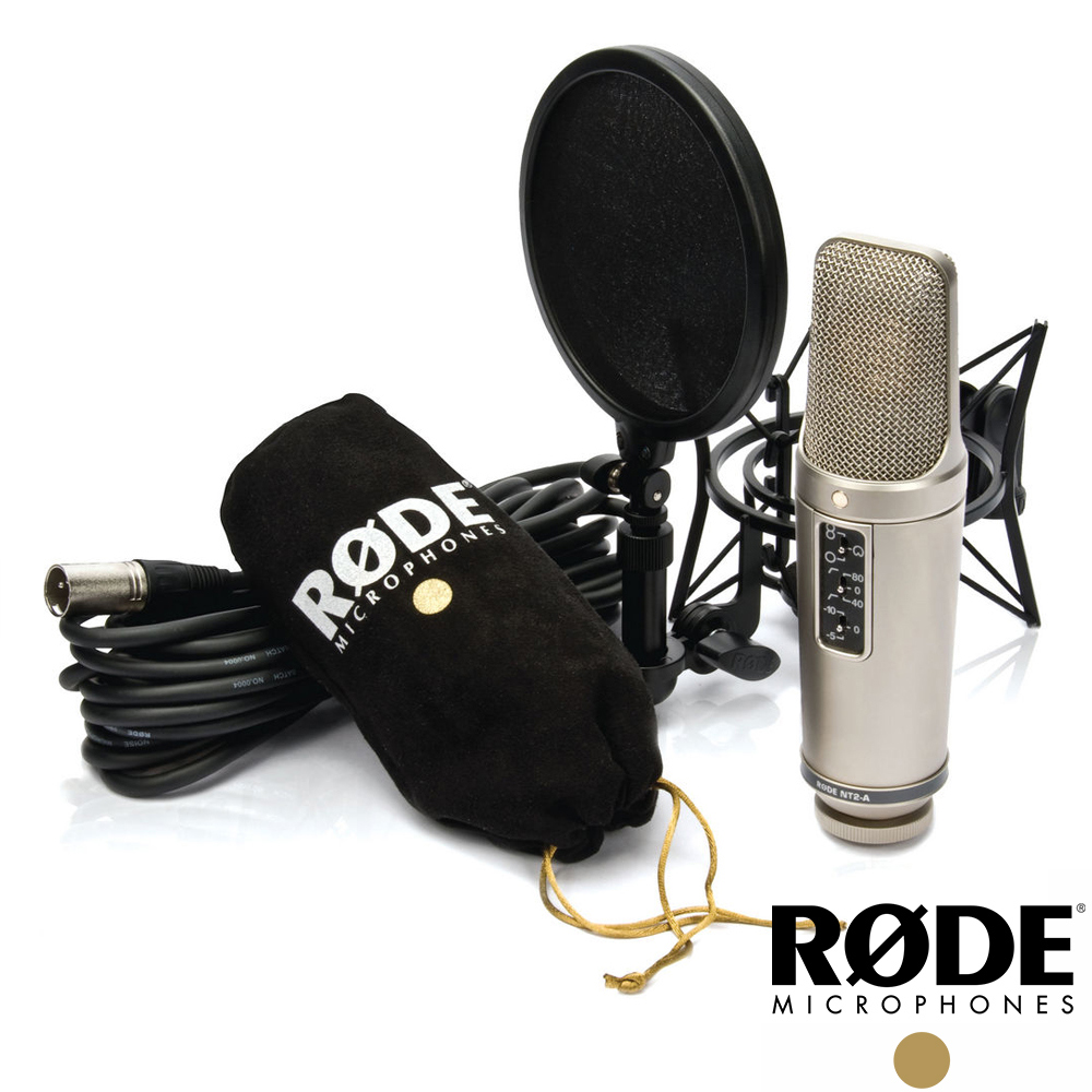 【RODE】電容式麥克風 NT2-A 錄音室等級 (公司貨)_0