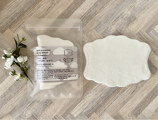 MASK SHEET 掛罩式 極薄口罩保潔襯墊（拋棄式）雲朵造型 單包30片入_1
