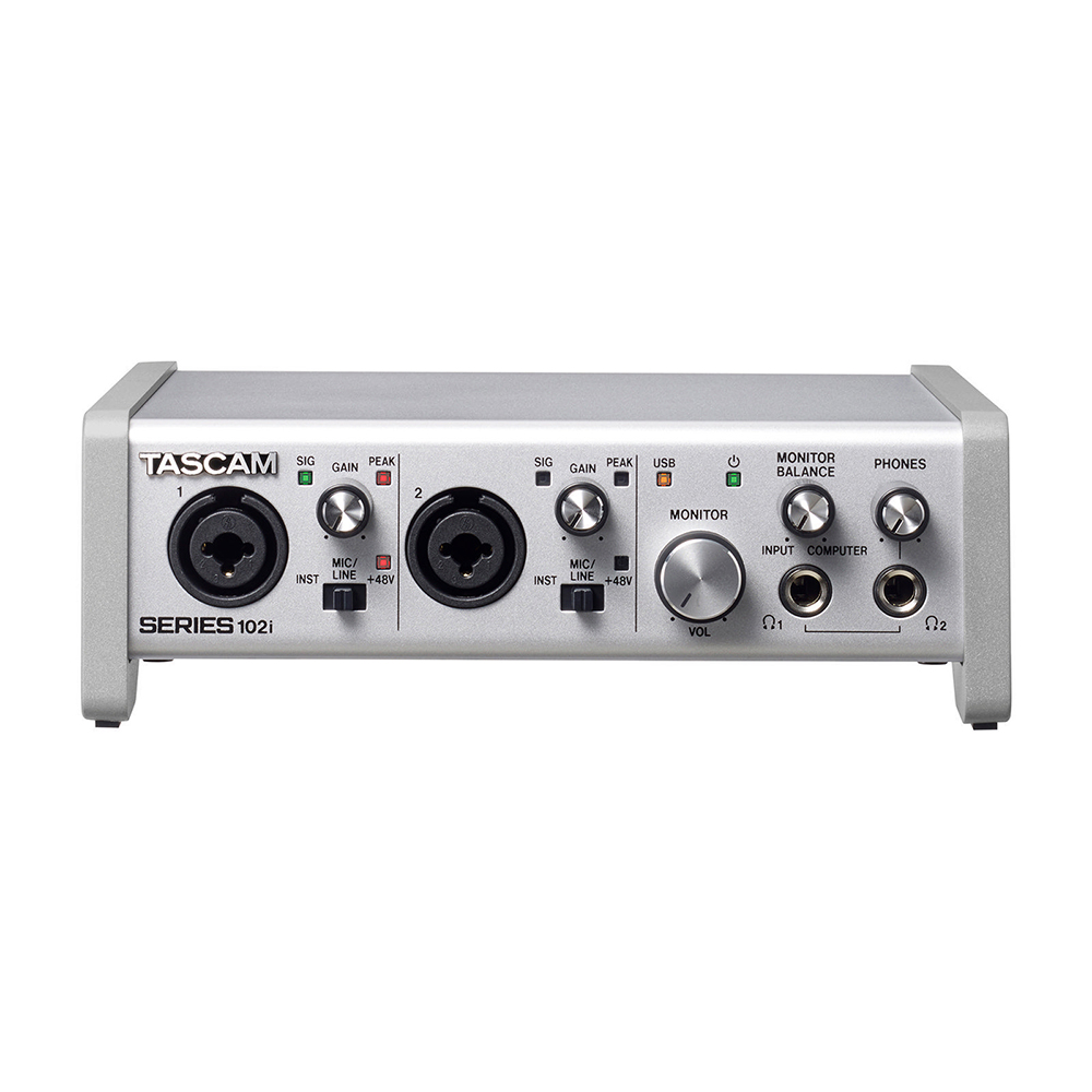 【TASCAM】SERIES 102I 錄音介面10 IN/2 OUT USB Audio / MIDI 公司貨_1