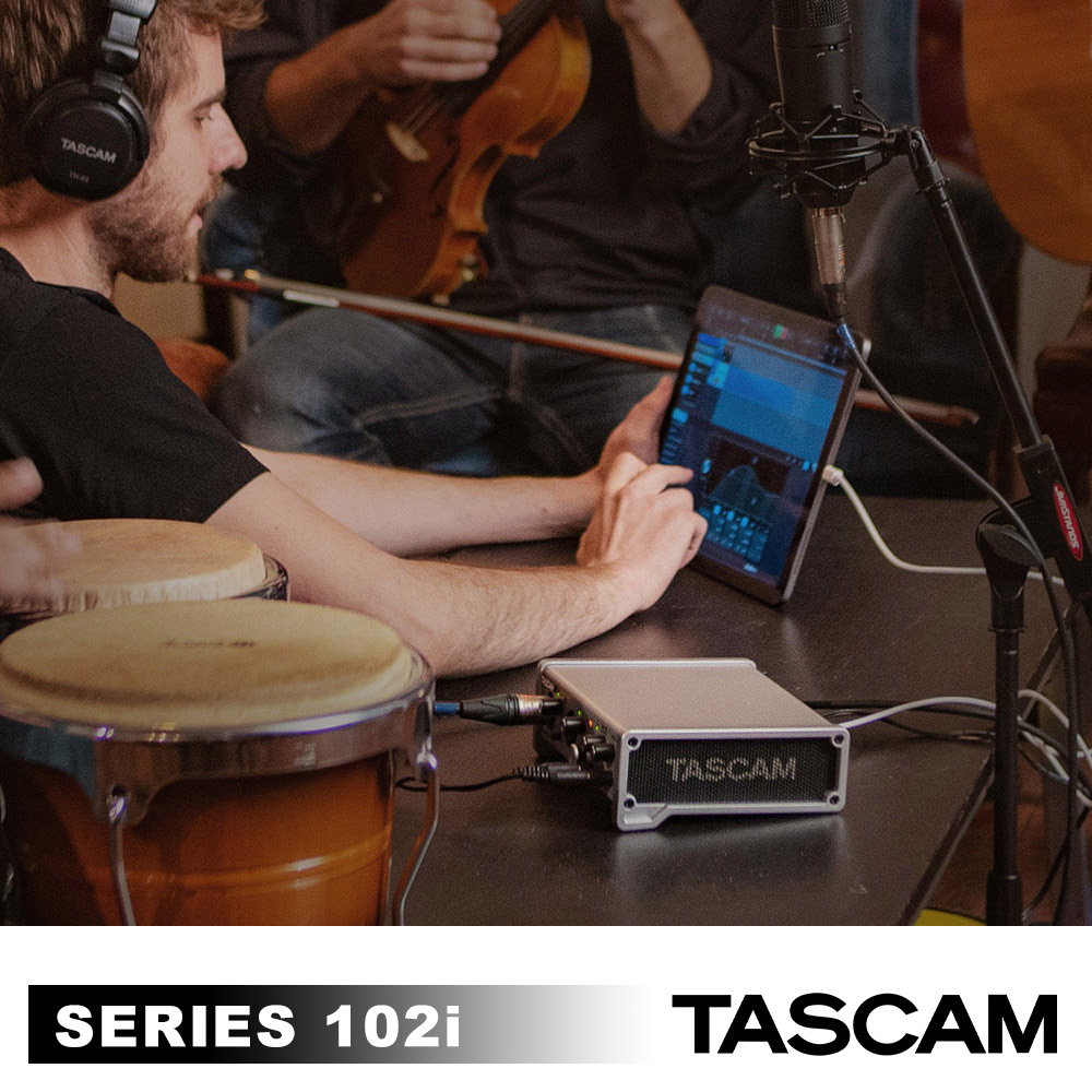 【TASCAM】SERIES 102I 錄音介面10 IN/2 OUT USB Audio / MIDI 公司貨_4