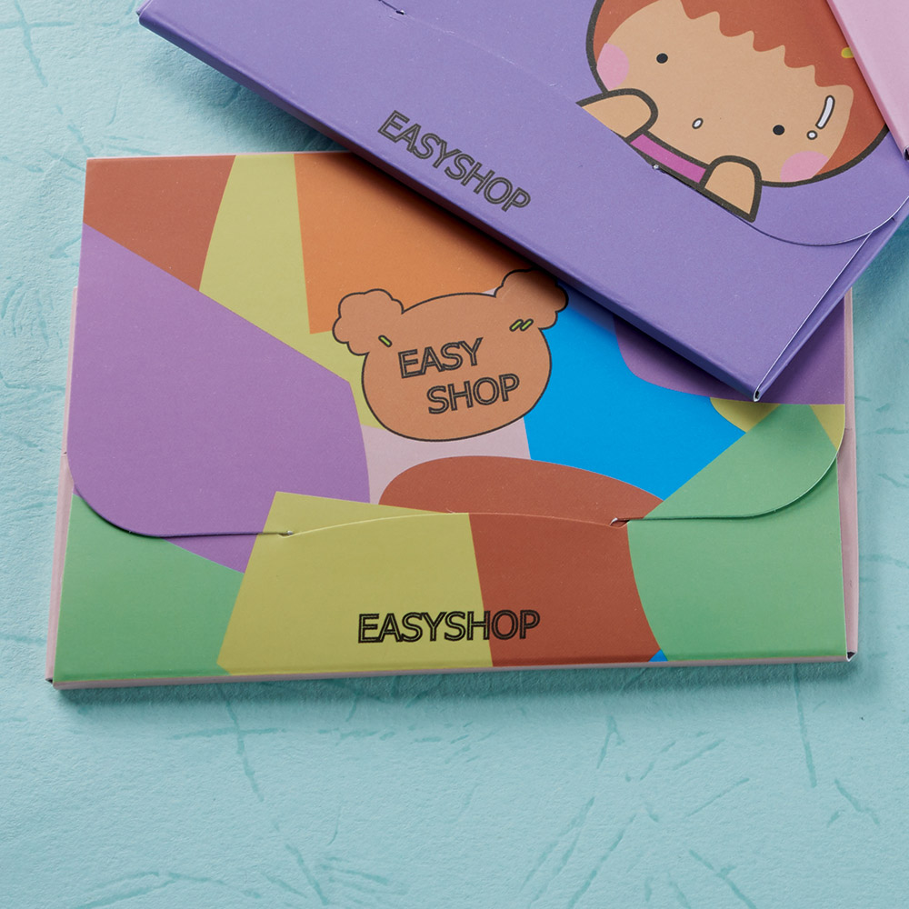 [EASY SHOP] EASY BABY吸油面紙-繽紛色_0