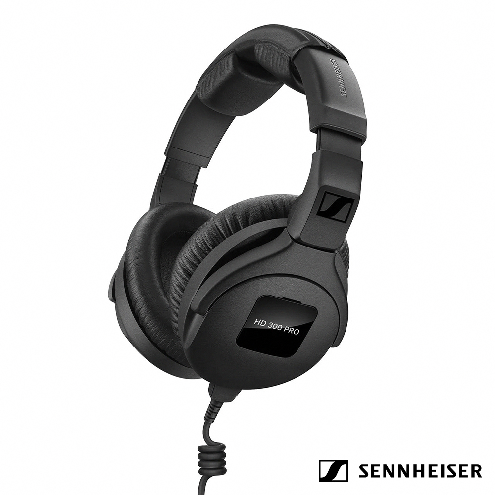 【Sennheiser】德國 聲海 HD 300 PRO 專業級監聽耳機 公司貨_0
