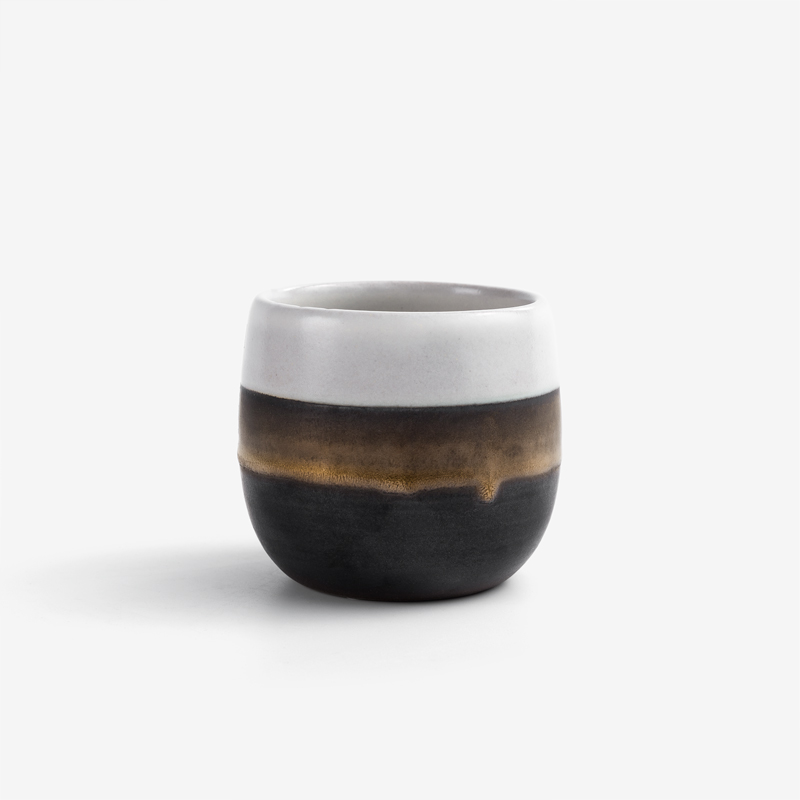 職人 銅釉白玉 150ml 陶瓷茶杯｜楓糖棕｜單品_1