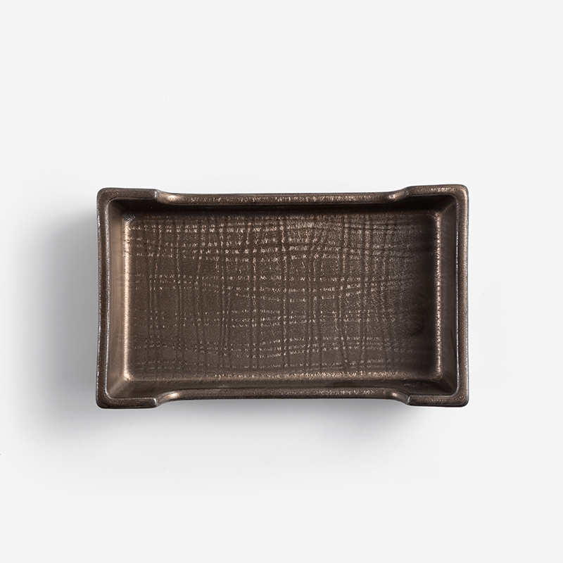 Ore 15cm Ceramic Plate | Brown_2