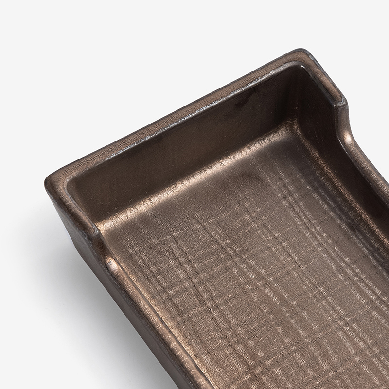 Ore 15cm Ceramic Plate | Brown_3