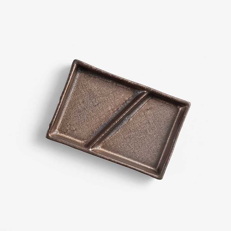 Ore 12cm Ceramic Saucer | Brown_2