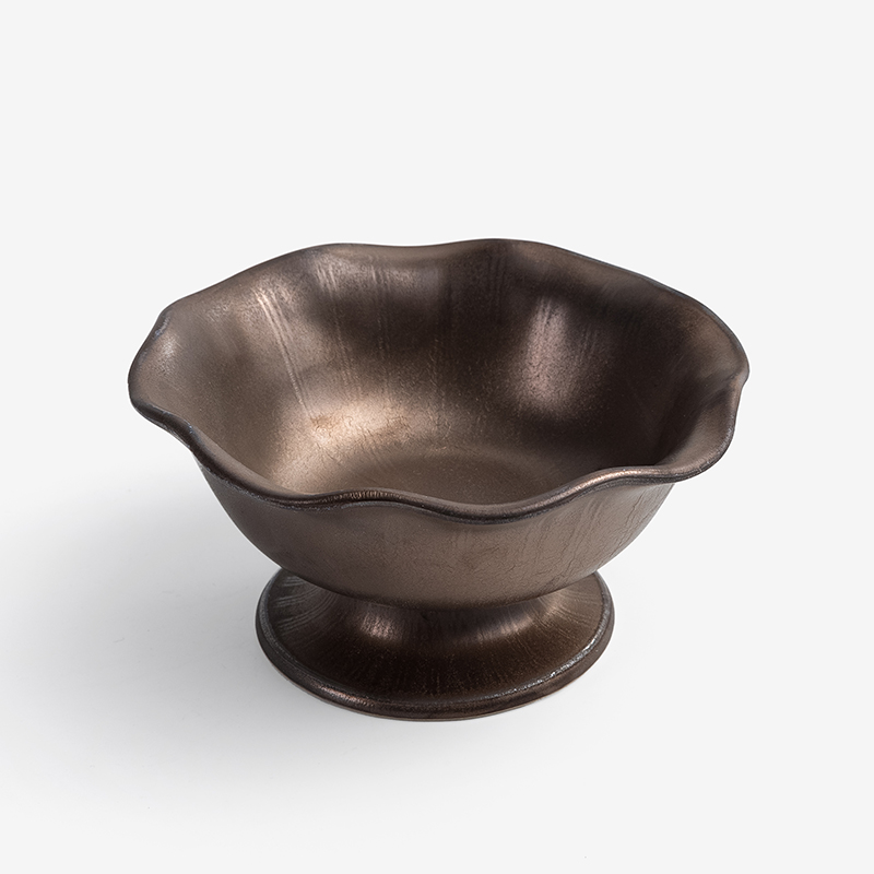 Ore 11cm Ceramic Ice Cream Bowl | Brown_0