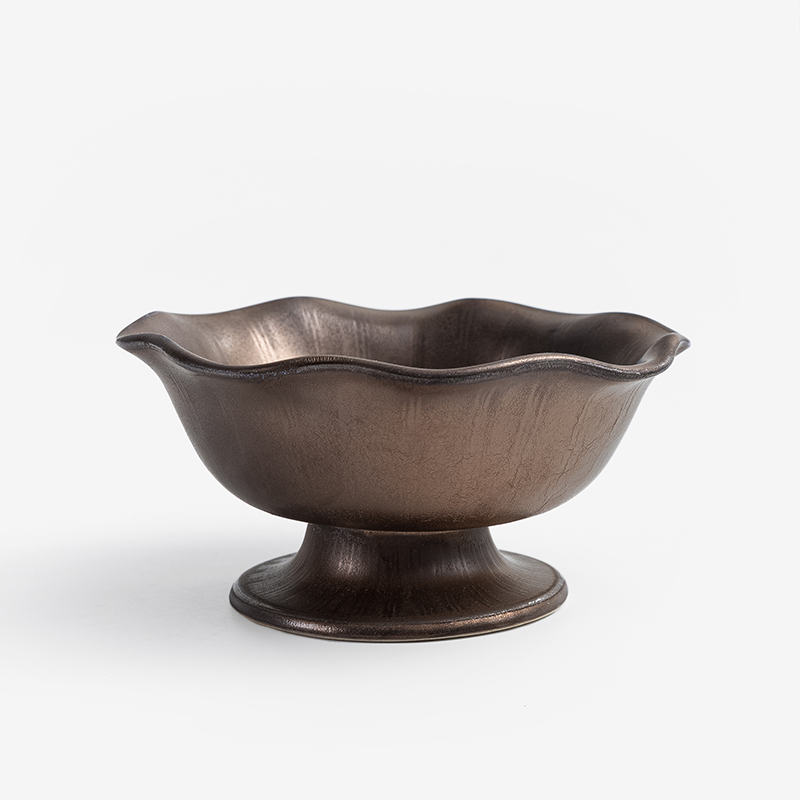 Ore 11cm Ceramic Ice Cream Bowl | Brown_1