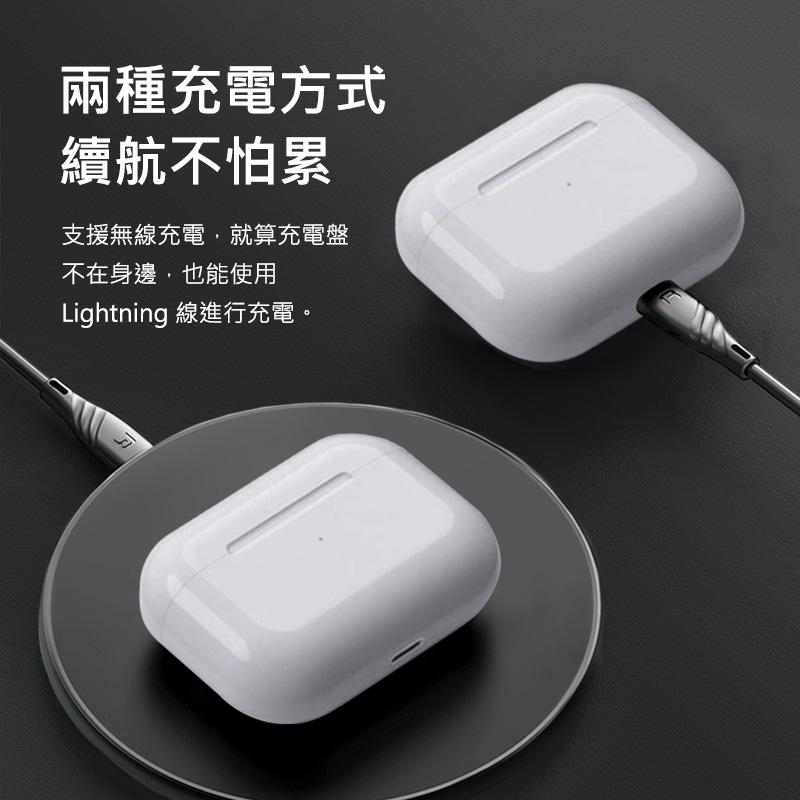 AirPro3S 無線藍芽耳機｜送無線充電組、蘋果安卓通用_4