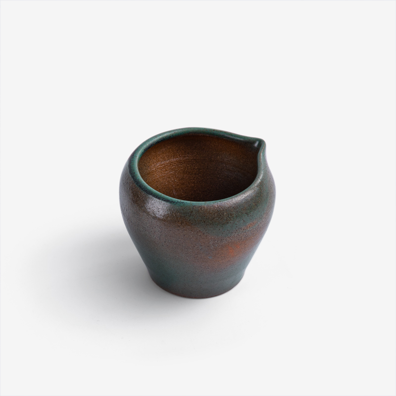 職人 青銅澄綠 5.5cm 陶瓷醬料瓶｜墨綠｜單品_1