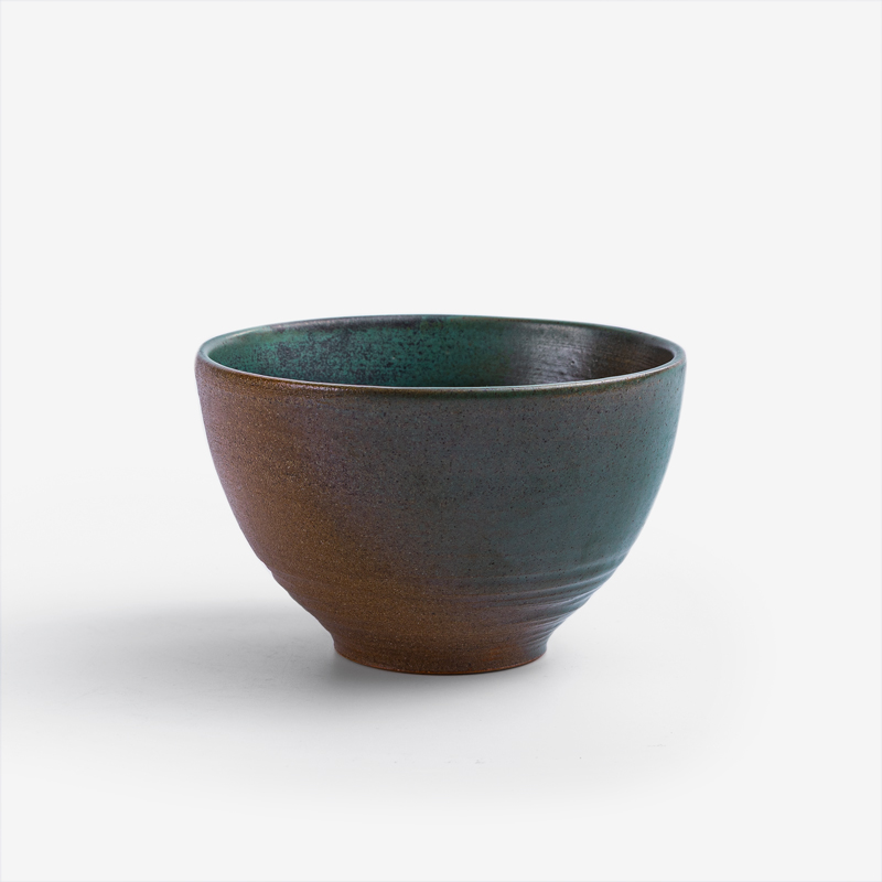 職人 青銅澄綠 10.5cm 陶瓷圓碗｜墨綠｜單品_2