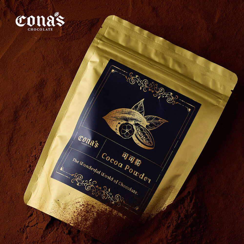 無添加糖｜100%醇濃可可粉–Cona’s 妮娜巧克力_0