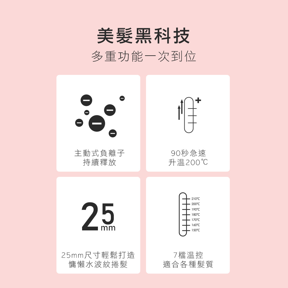 Pingo 台灣品工 Royal K9｜外噴式負離子波浪蛋捲夾_1