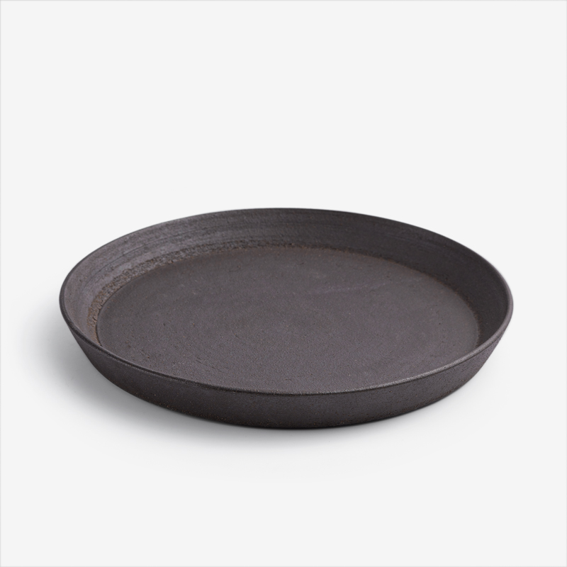 Bisque 21cm Ceramic Plate | Brown_0