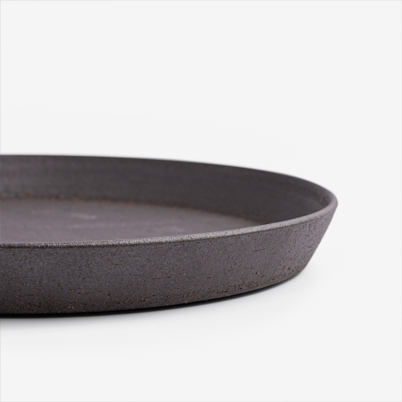 Bisque 21cm Ceramic Plate | Brown_2