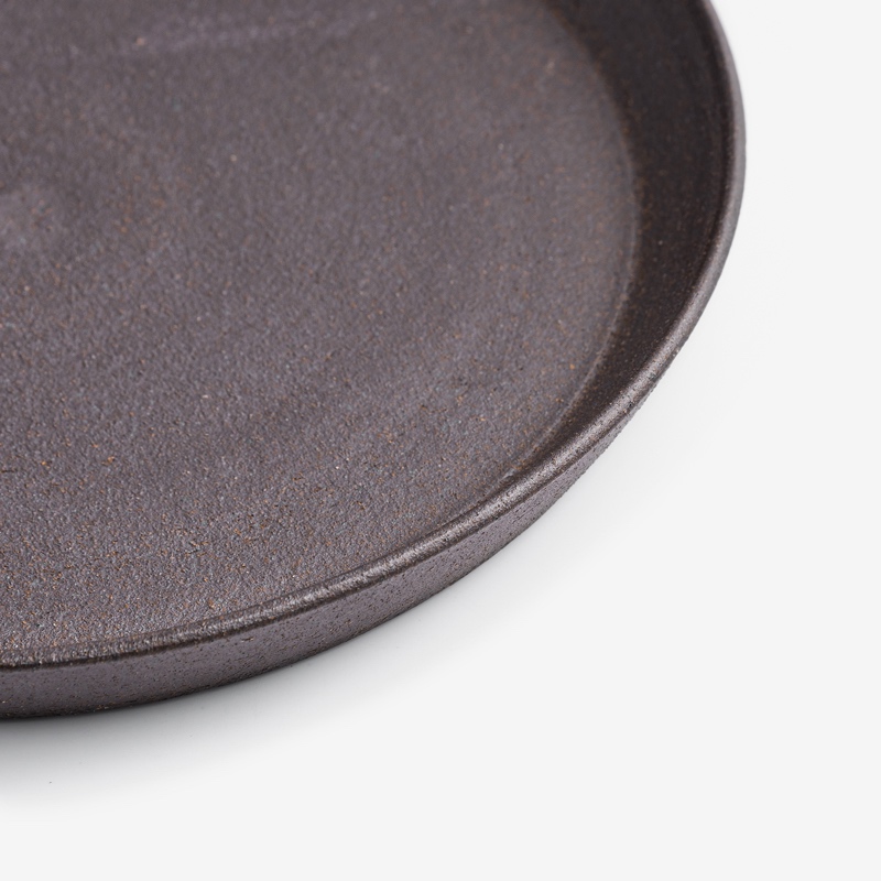 Bisque 21cm Ceramic Plate | Brown_3