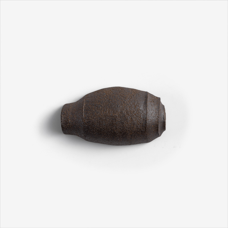 職人 素釉窯燒 9cm 陶瓷造型小碟｜暖棕｜單品_3