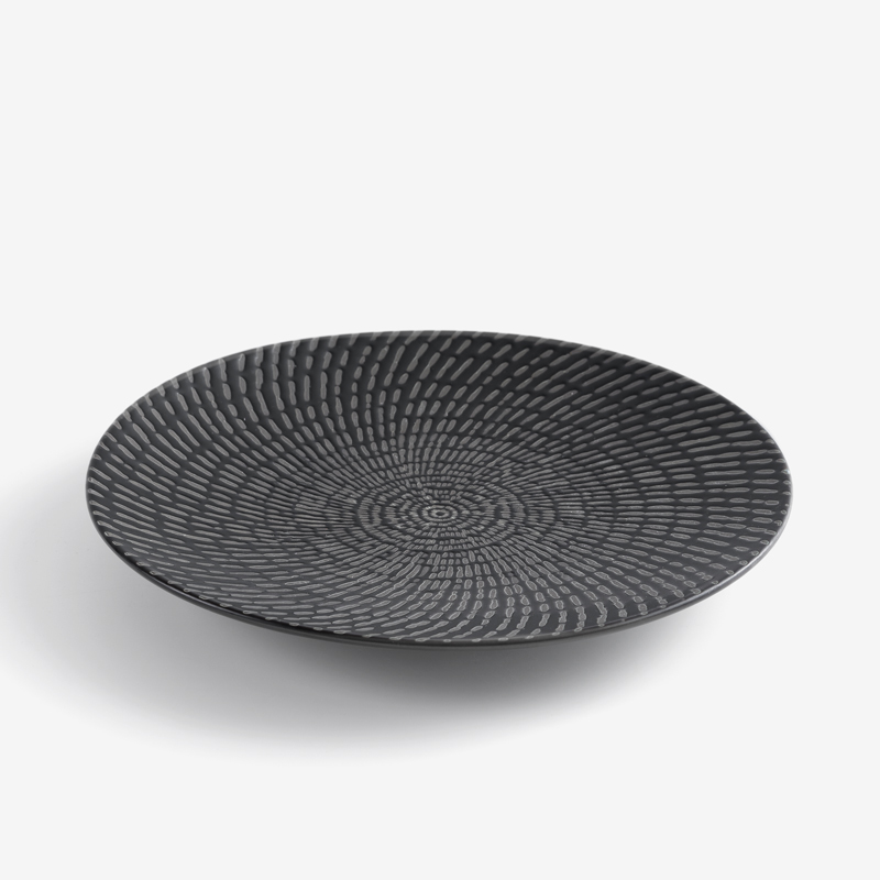 Swirl 27cm Ceramic Plate_0