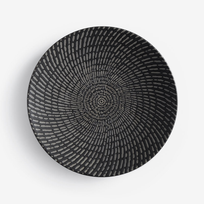Swirl 27cm Ceramic Plate_1