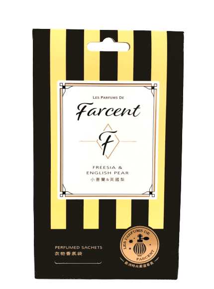 Farcent花仙子 香水衣物香氛袋-小蒼蘭&英國梨/10g x 3入袋_0