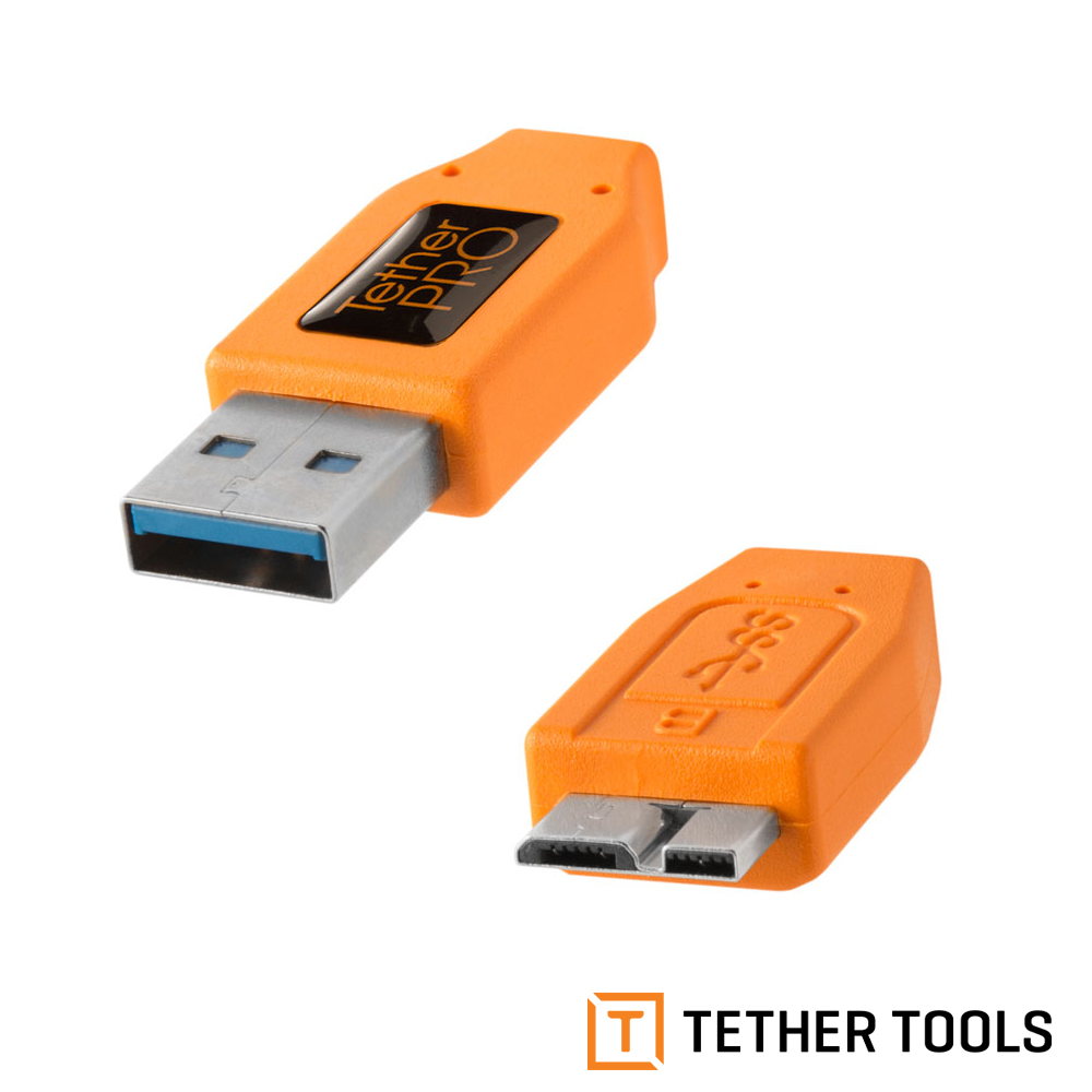 【TETHER TOOLS】CU5454 USB3.0 轉 USB3.0 Micro-B 傳輸線 4.6M 公司貨_3