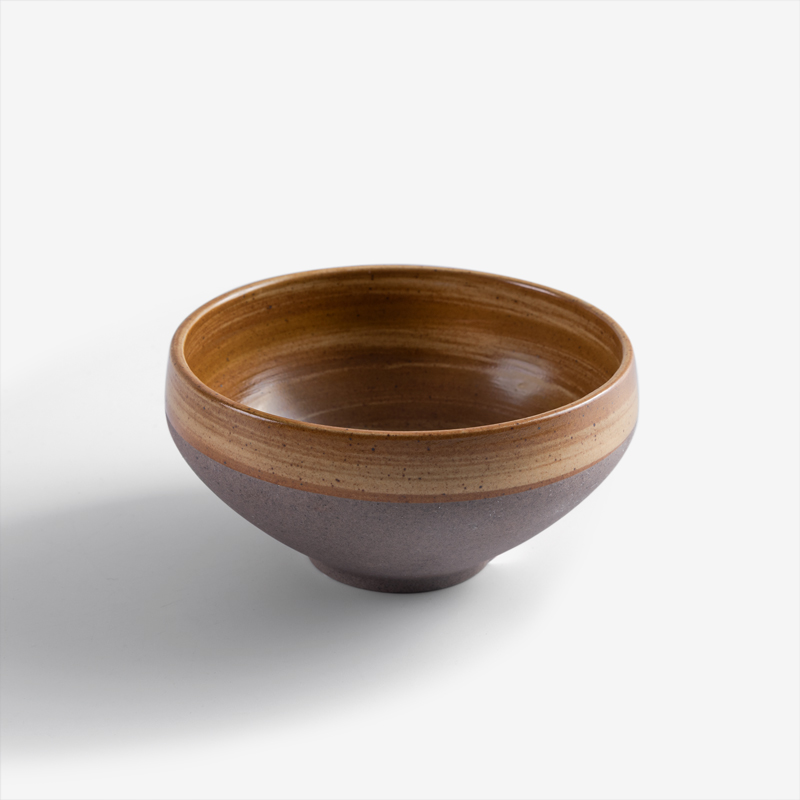Swirl 11.5cm Underglaze Ceramic Bowl | Brown_0